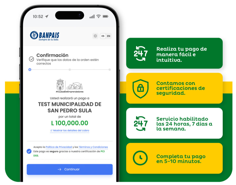 Municipalidad San Pedro Sula x PixelPay...